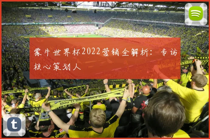 蒙牛世界杯2022营销全解析：专访核心策划人